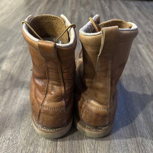 THOROGOOD 814-4201 AMERICAN HERITAGE8″ TOBACCO MOCTOE MEN WORK BOOTS SIZE 12D main image 4
